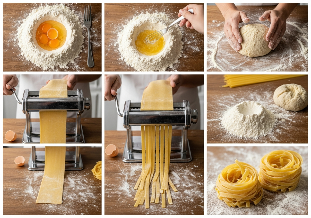 How to Make Delicious Homemade Egg Pasta from Scratch (Step-by-Step Recipe)